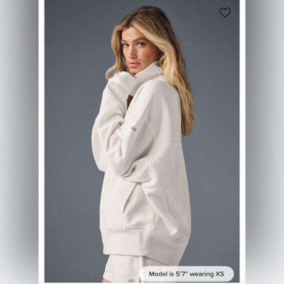 Alo Yoga All Hazy Mock Neck Pullover - Picture 3 of 11